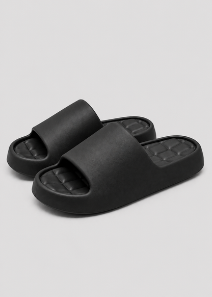 Cloud Cushion Slide Slippers | Unisex EVA Slides | Thick Platform Non-Slip Bathroom & Shower Sandals | Steven & Levon