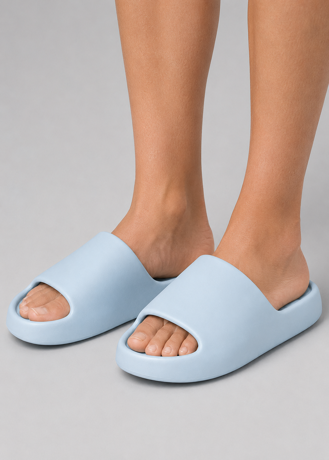 Cloud Cushion Slide Slippers | Unisex EVA Slides | Thick Platform Non-Slip Bathroom & Shower Sandals | Steven & Levon