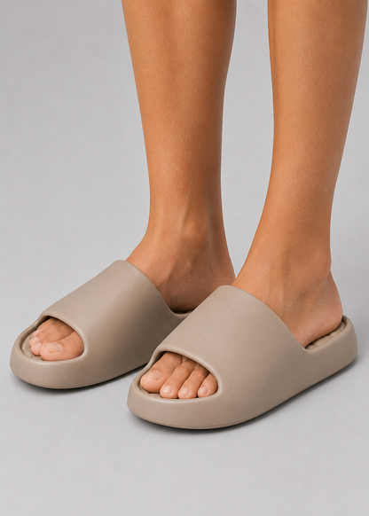 Cloud Cushion Slide Slippers | Unisex EVA Slides | Thick Platform Non-Slip Bathroom & Shower Sandals | Steven & Levon