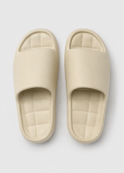 Cloud Cushion Slide Slippers | Unisex EVA Slides | Thick Platform Non-Slip Bathroom & Shower Sandals | Steven & Levon