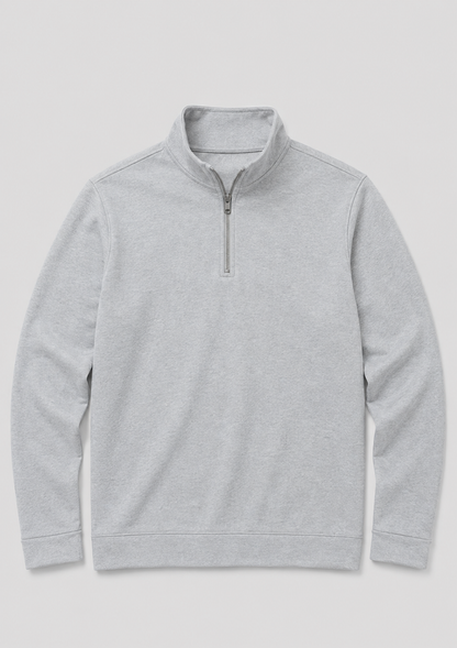 Men’s Slim Fit Quarter Zip Sweater | Jumper | Men | Cashmere Blend | Casual Smart Layering | Steven & Levon