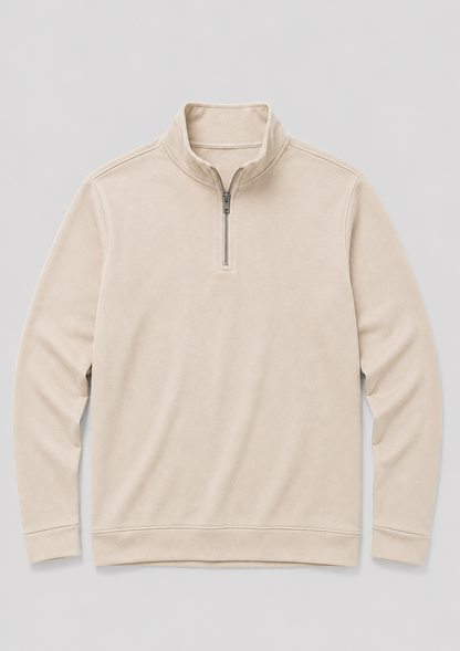 Men’s Slim Fit Quarter Zip Sweater | Jumper | Men | Cashmere Blend | Casual Smart Layering | Steven & Levon