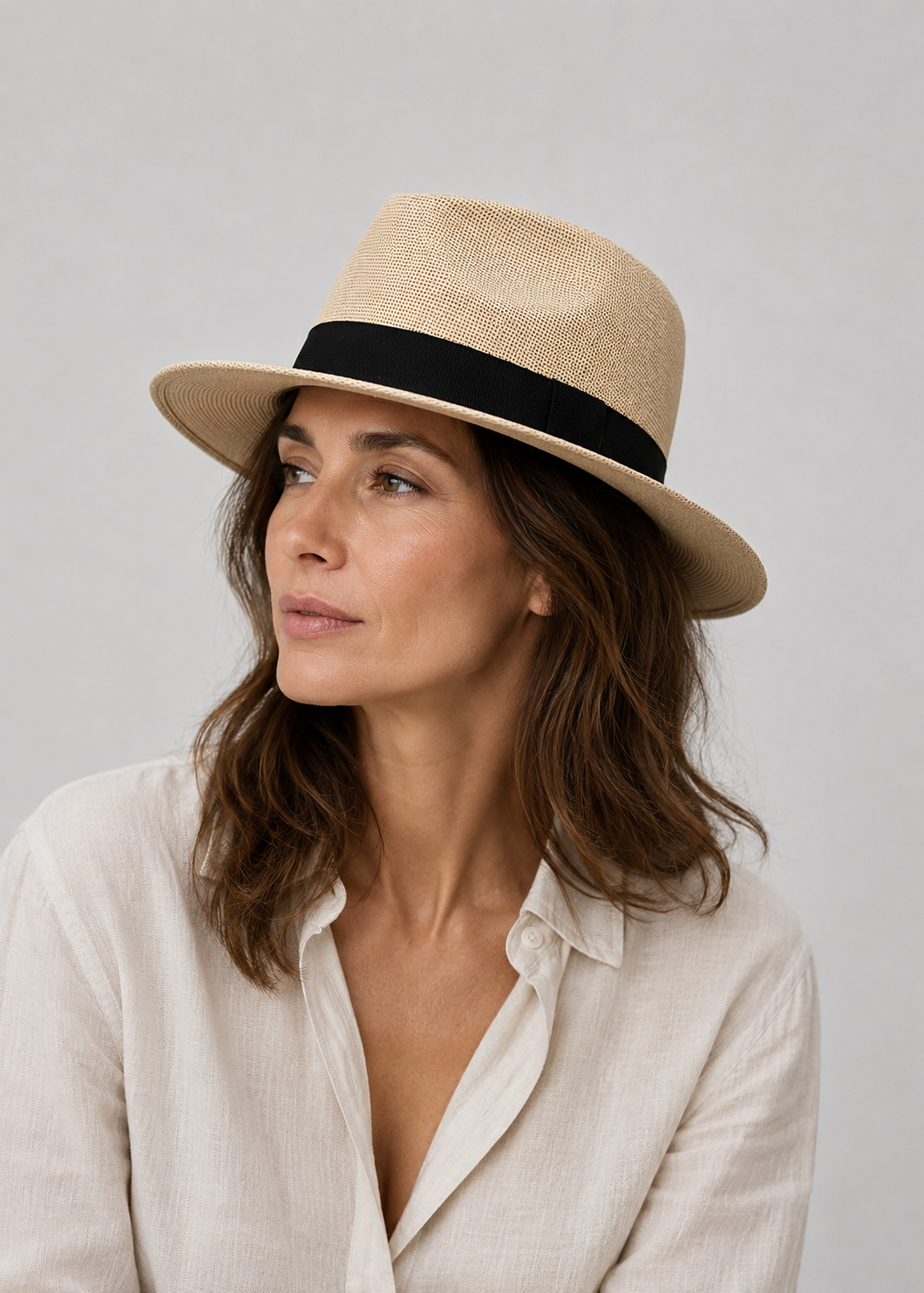 Handcrafted Panama Hat | Unisex Straw Hat | Handwoven Natural Straw | Wide Brim Sun Protection | Steven & Levon