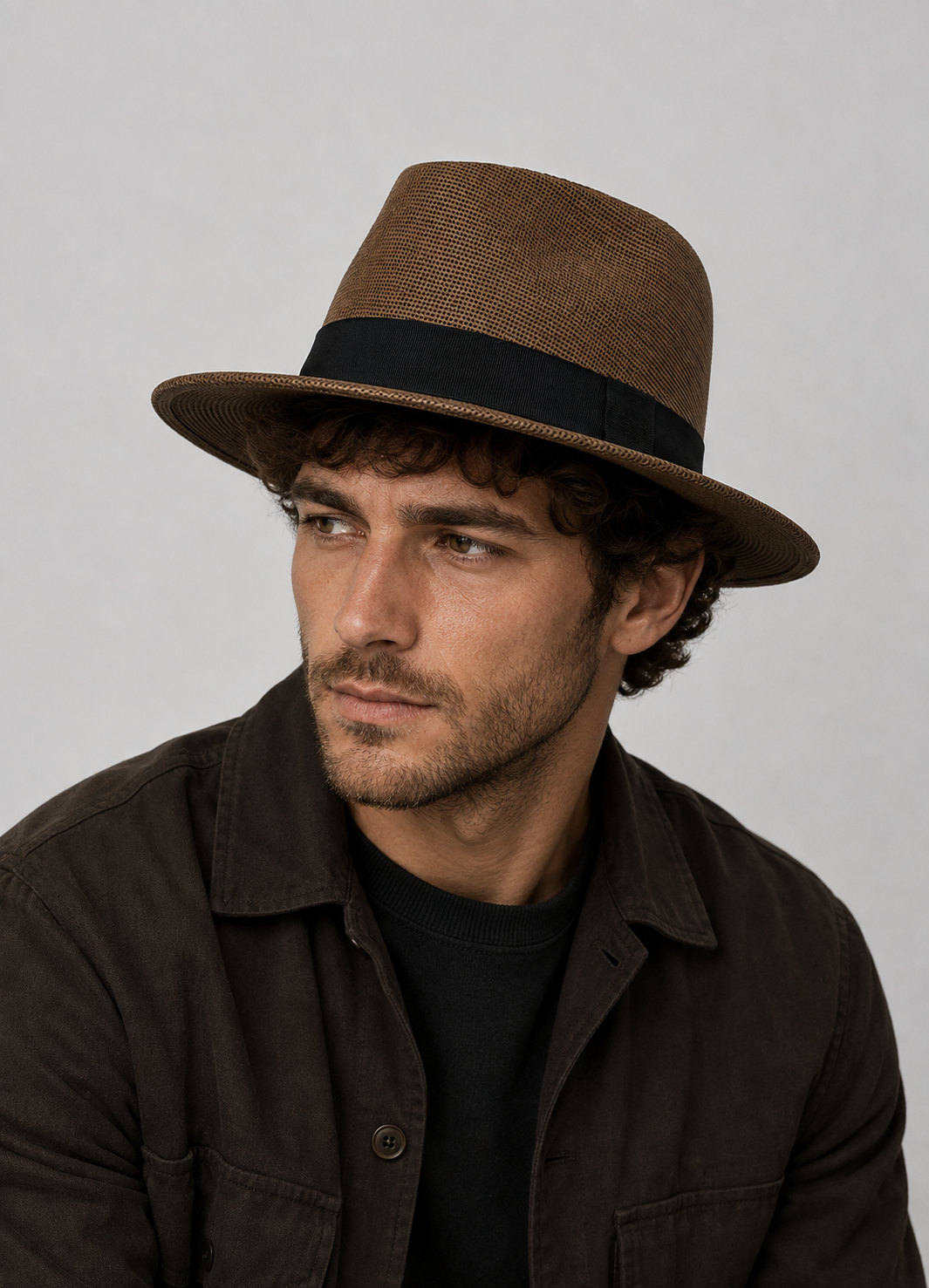 Handcrafted Panama Hat | Unisex Straw Hat | Handwoven Natural Straw | Wide Brim Sun Protection | Steven & Levon