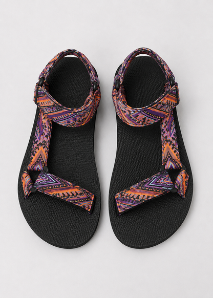 Women's Walking Grip Sandals | Walking Sandals | Lightweight Supportive Sole | Slip-On Open Toe Grip Design | Steven & Levon