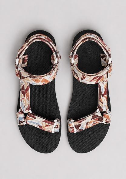 Women's Walking Grip Sandals | Walking Sandals | Lightweight Supportive Sole | Slip-On Open Toe Grip Design | Steven & Levon