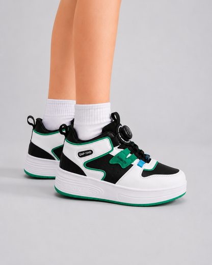 Kids Roller Sneakers | LED Wheel Shoes | Outdoor Sports Trainers | Light-Up Casual Shoes | Steven & Levon