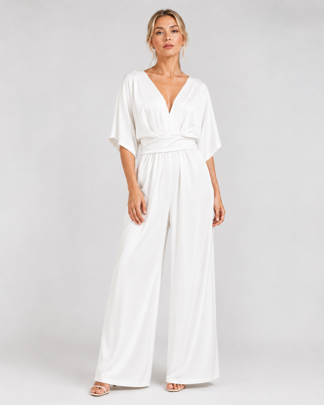 Women's Wide Leg Jumpsuit | Fitted One-Piece Outfit | Elegant Casual | Steven & Levon