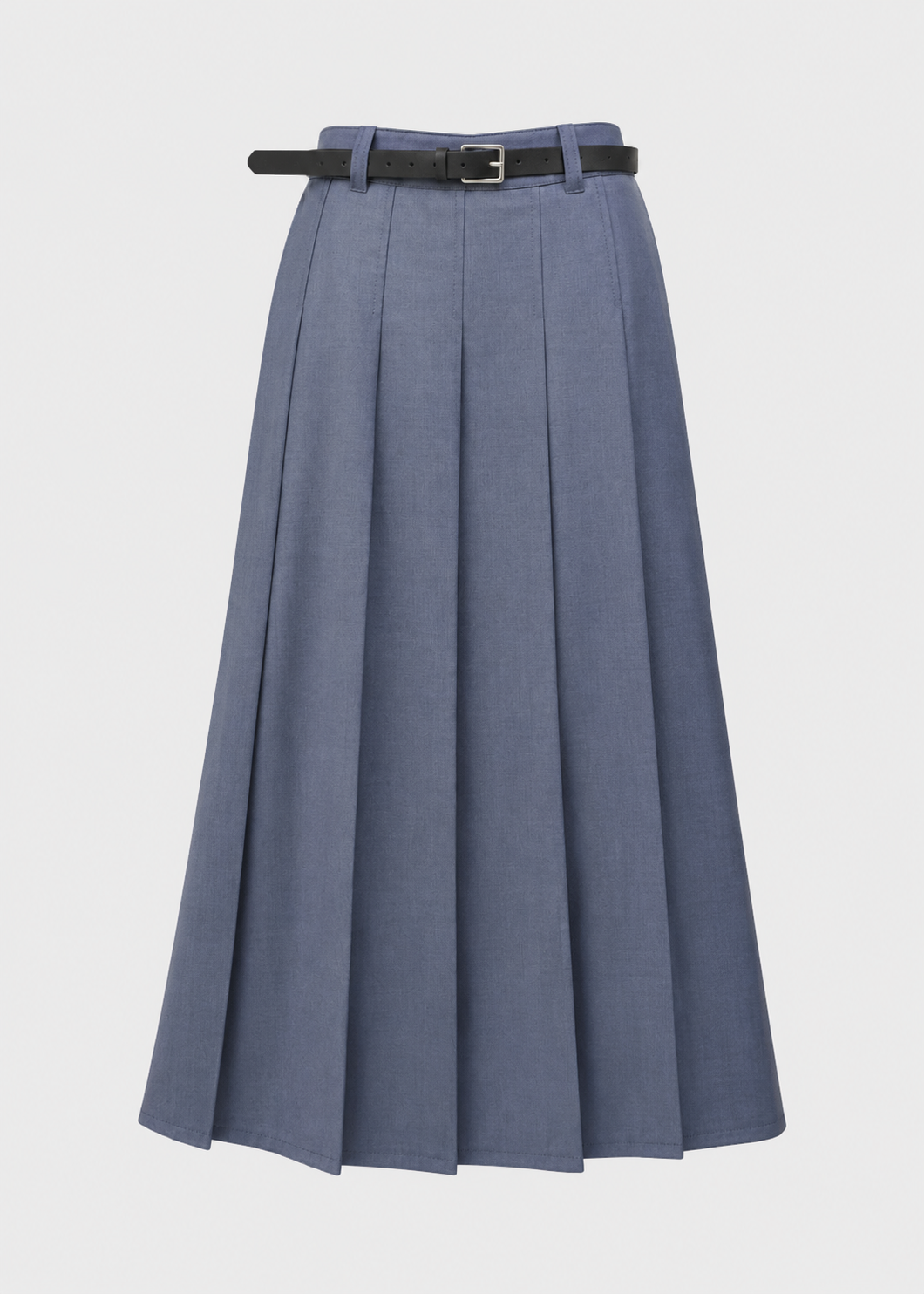 Women's Casual Midi Skirt | Women | High Waist | Flowy A-Line | Versatile Everyday Wear | Steven & Levon