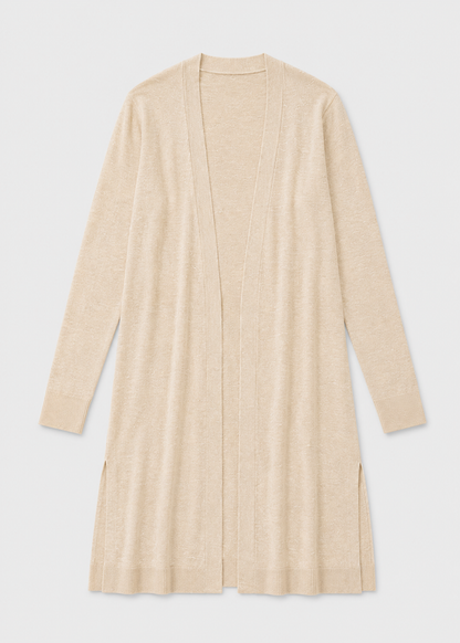 Longline Cardigan | Women | Hemp Blend | Open Front Layering | Steven & Levon