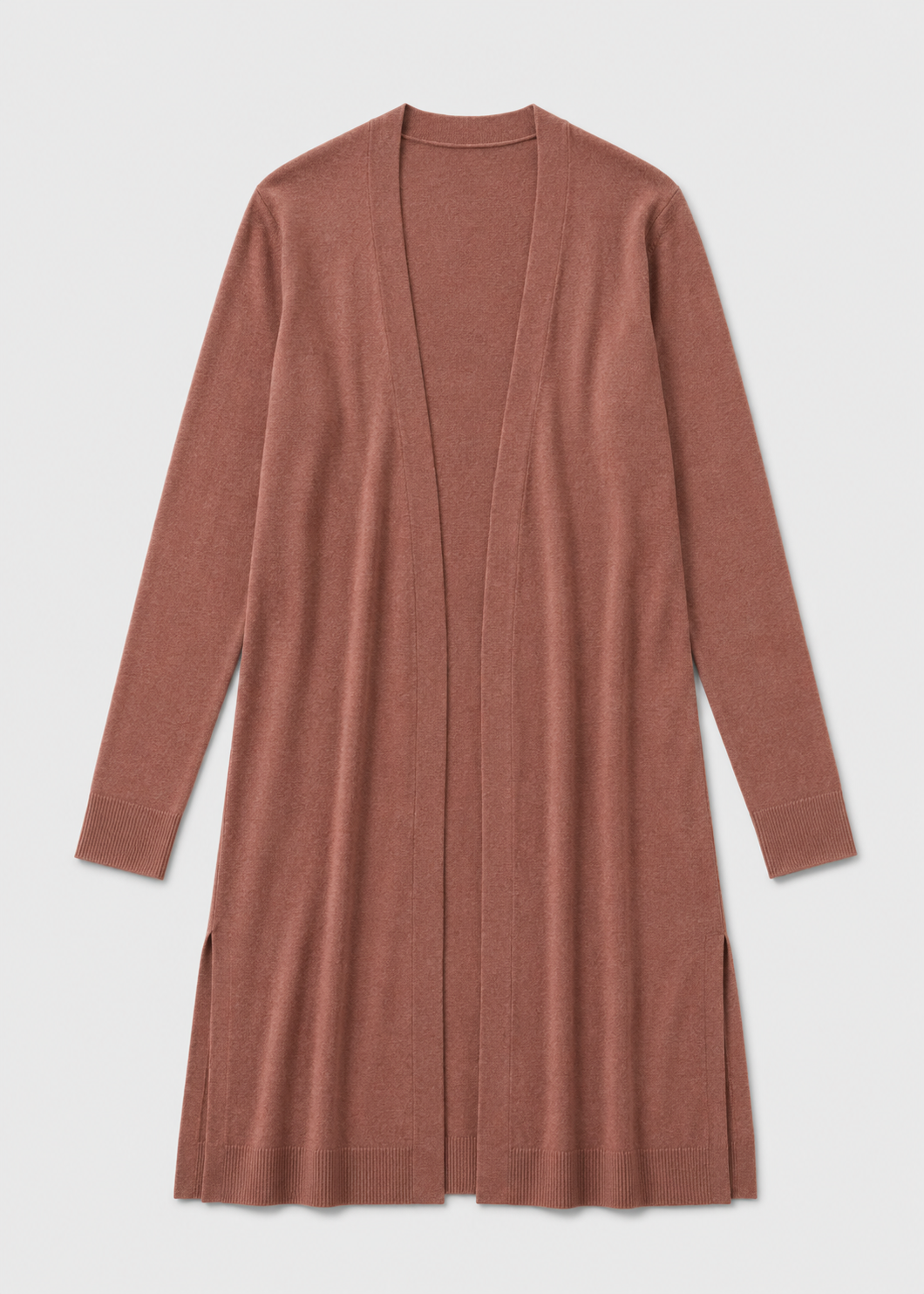 Longline Cardigan | Women | Hemp Blend | Open Front Layering | Steven & Levon