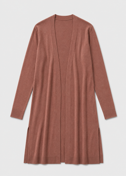 Longline Cardigan | Women | Hemp Blend | Open Front Layering | Steven & Levon