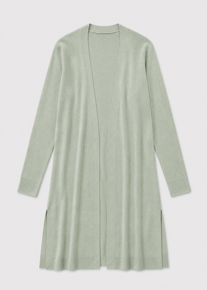 Longline Cardigan | Women | Hemp Blend | Open Front Layering | Steven & Levon