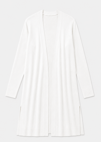 Longline Cardigan | Women | Hemp Blend | Open Front Layering | Steven & Levon