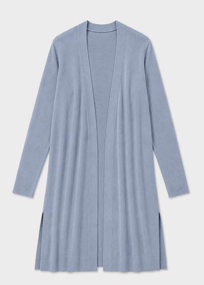 Longline Cardigan | Women | Hemp Blend | Open Front Layering | Steven & Levon