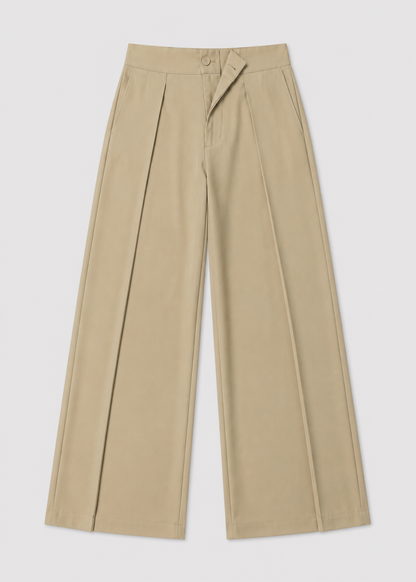 Men's Casual Linen Trousers | Wide Leg Lightweight Breathable Pants | Steven & Levon