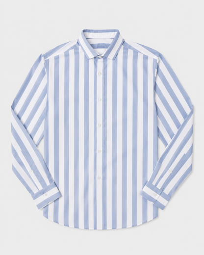 Men's Striped Shirt | Men | Lightweight | Modern Fit Button-Up | Steven & Levon