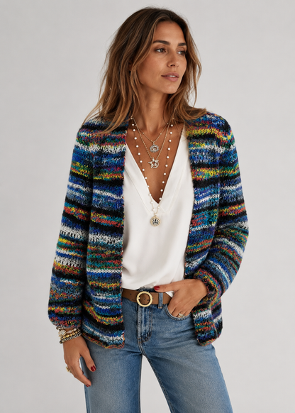 Cozy Knit Cardigan | Women's Soft Button-Up Sweater | Steven & Levon