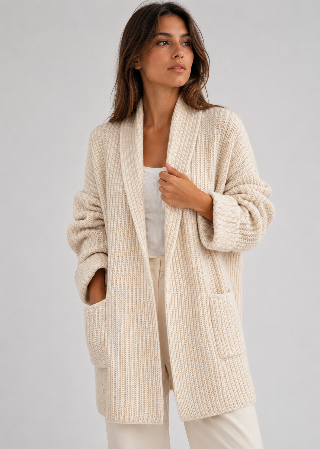 Women's Comfortable Knit Cardigan | Lightweight Cozy Layer | Steven & Levon
