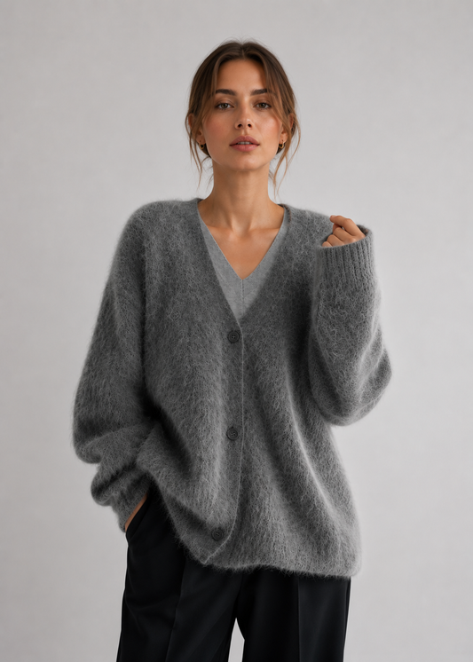 Women's Open Front Cardigan | Soft Relaxed Fit | Cozy Layering Sweater | Steven & Levon