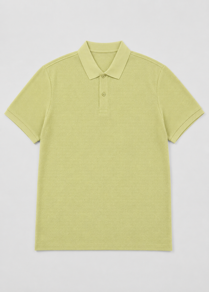 Men's Short Sleeve Polo Shirt | Slim Fit Polo Top | Men | Breathable Blend | Structured Collar Casual Smart Shirt | Steven & Levon