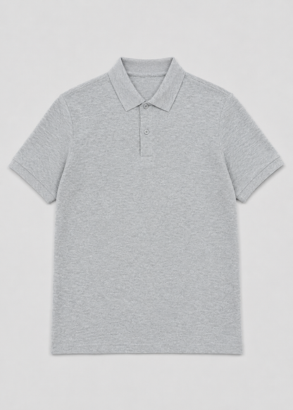 Men's Short Sleeve Polo Shirt | Slim Fit Polo Top | Men | Breathable Blend | Structured Collar Casual Smart Shirt | Steven & Levon