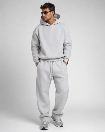 Men’s Hoodie & Jogging Set | Men | Soft Cotton Blend | Casual Fit & Drawstring Waist | Steven & Levon