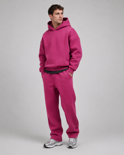 Men’s Hoodie & Jogging Set | Men | Soft Cotton Blend | Casual Fit & Drawstring Waist | Steven & Levon