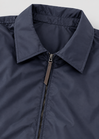 Men's Boxy Casual Jacket | Zip-Up Jacket Men | Relaxed Fit | Lightweight Everyday Outerwear | Steven & Levon