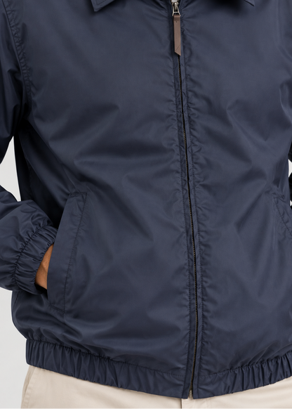 Men's Boxy Casual Jacket | Zip-Up Jacket Men | Relaxed Fit | Lightweight Everyday Outerwear | Steven & Levon