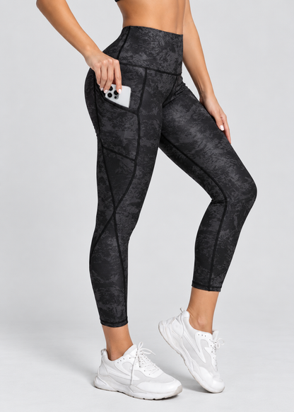 Cora Capri Leggings | High Waisted | Soft with Pockets | Gym & Yoga | Steven & Levon