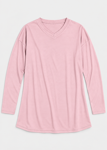 Women's Long Sleeve Shirt | Lightweight Polyester | Steven & Levon