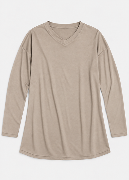 Women's Long Sleeve Shirt | Lightweight Polyester | Steven & Levon