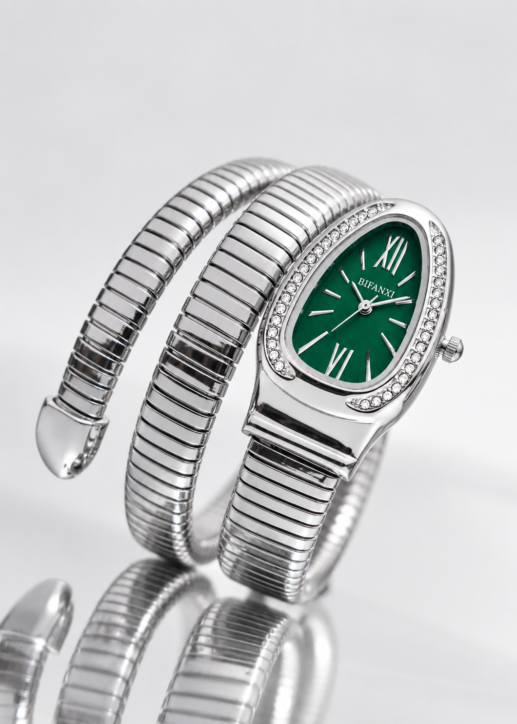 Women's Snake Watch | Quartz Bracelet Watch | Elegant | Steven & Levon