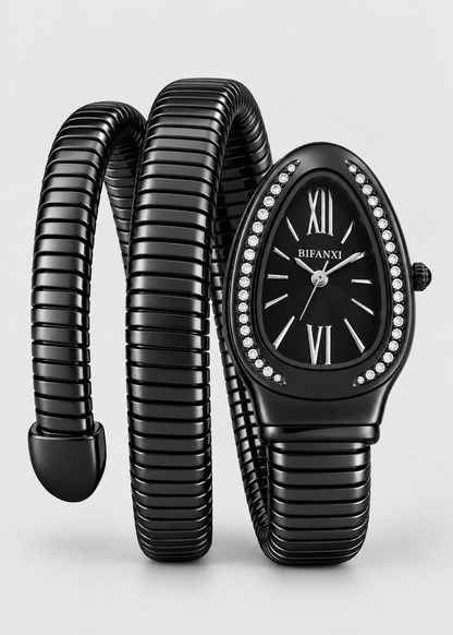 Women's Snake Watch | Quartz Bracelet Watch | Elegant | Steven & Levon
