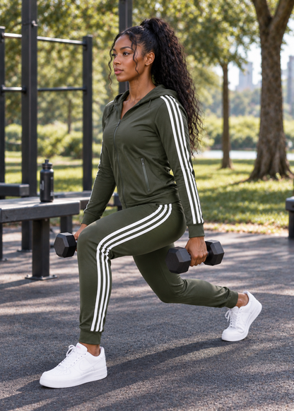 Women's 2-Piece Tracksuit | Cotton | Relaxed Fit | Steven & Levon