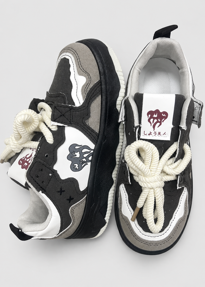Youth Vintage Skate Shoes | Casual Street Style Sneakers | Steven & Levon