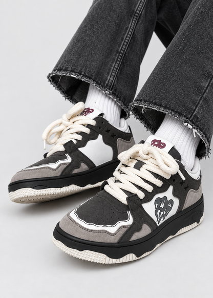 Youth Vintage Skate Shoes | Casual Street Style Sneakers | Steven & Levon