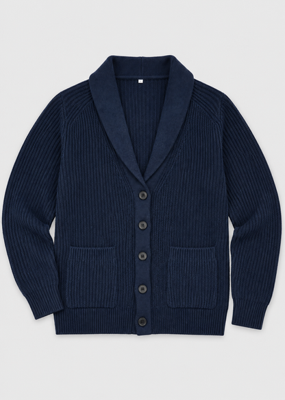 Men's Cardigan | Cotton Blend | Button Front Style | Steven & Levon