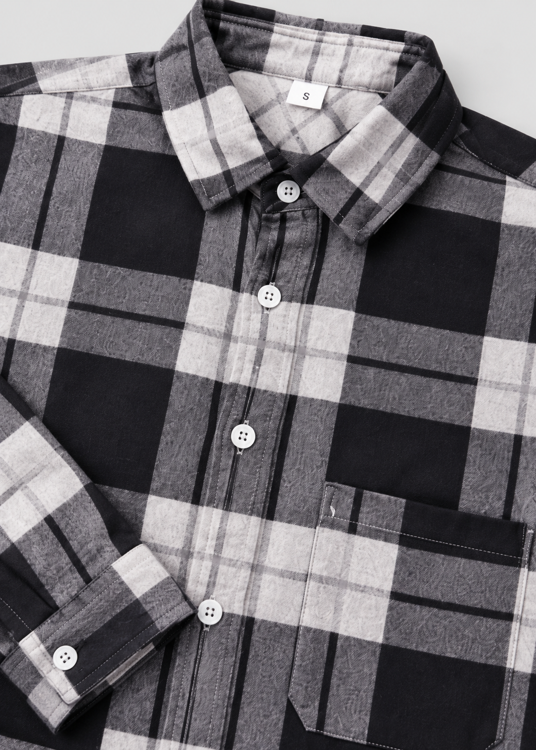 Men's Plaid Flannel Shirt | Button Up Overshirt | Steven & Levon