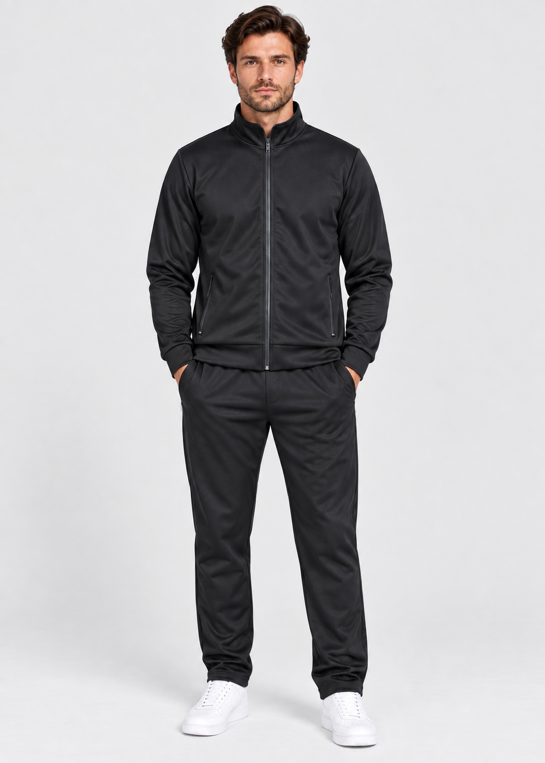 Men's Tracksuit Set | Men | 2 Piece Zip-Up | Casual Sportswear Outfit | Steven & Levon