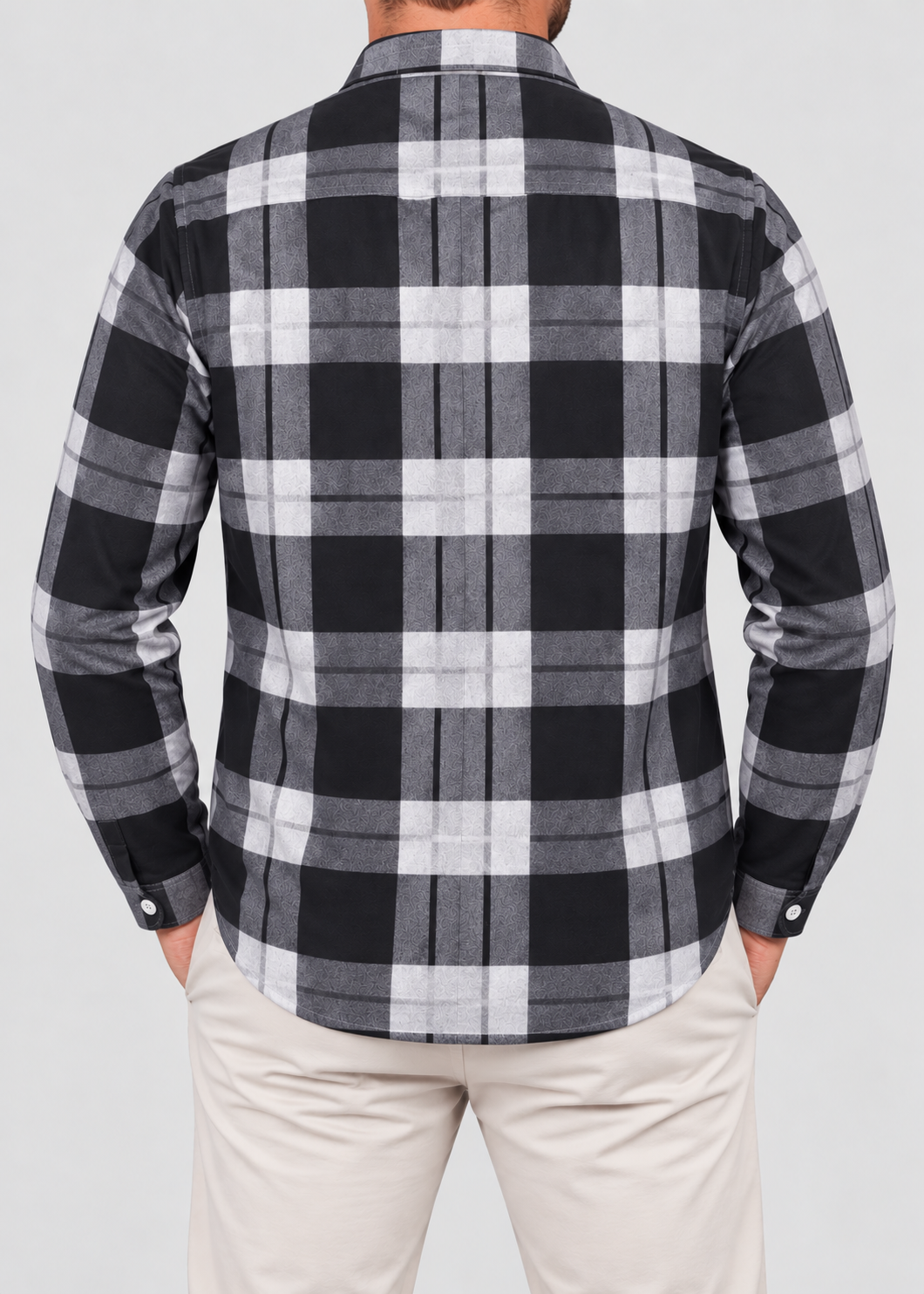 Men's Plaid Flannel Shirt | Button Up Overshirt | Steven & Levon