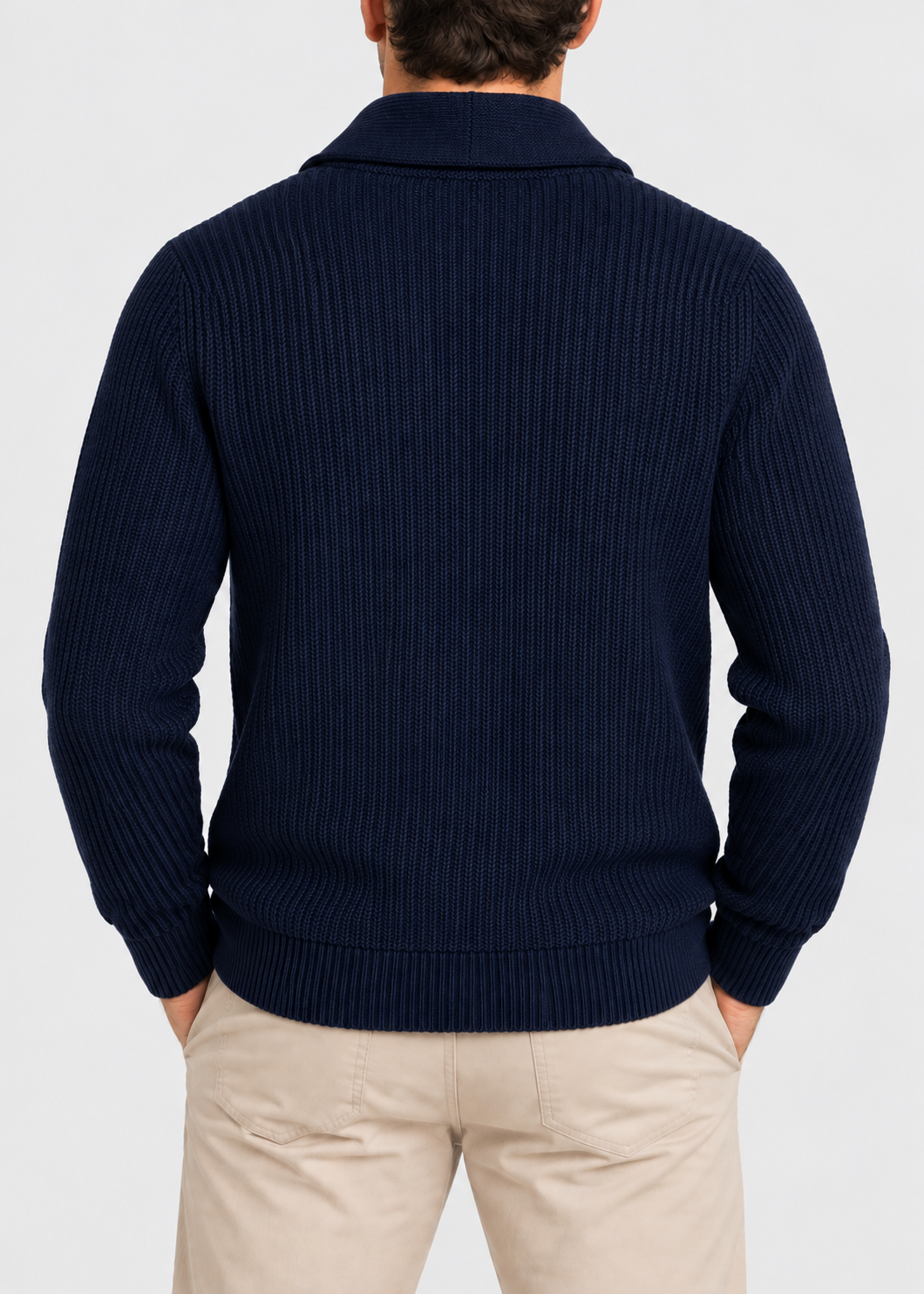 Men's Cardigan | Cotton Blend | Button Front Style | Steven & Levon