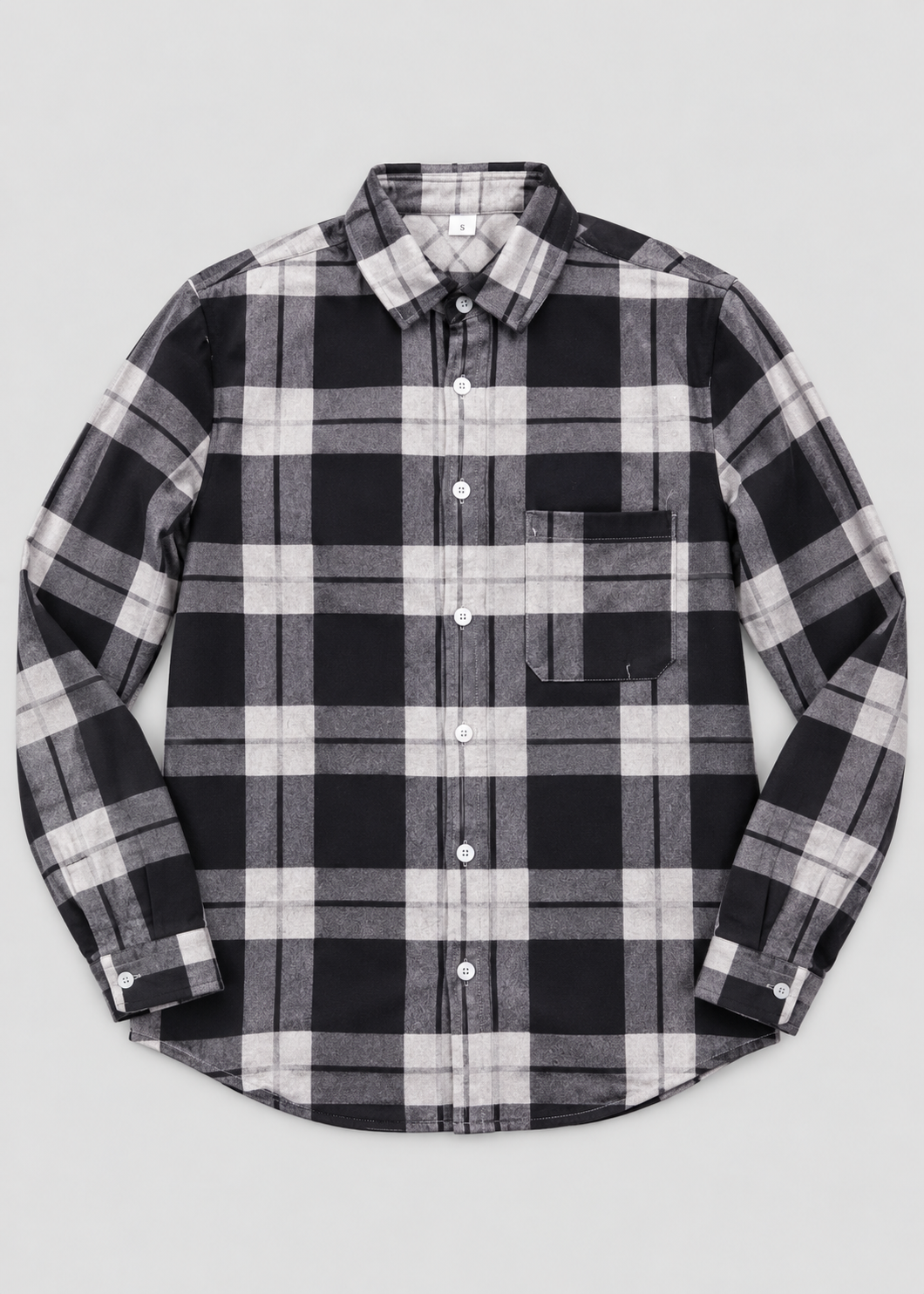 Men's Plaid Flannel Shirt | Button Up Overshirt | Steven & Levon