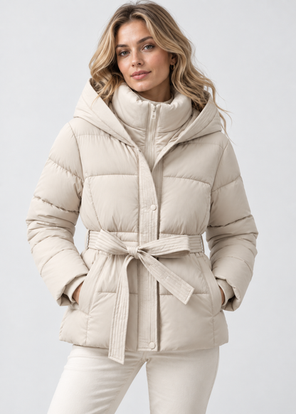 Women's Puffer Jacket | Lightweight Warm Winter Outerwear | Steven & Levon