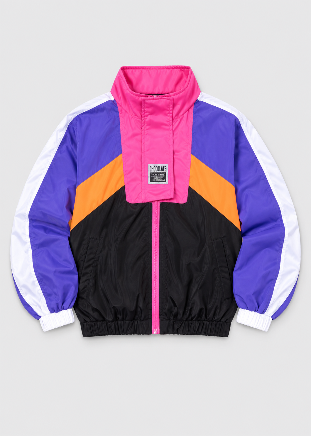 Kids Colour Block Tracksuit | Boys Zip-Up Set | Steven & Levon