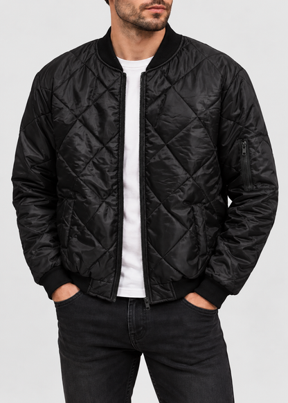 Men's Puffer Jacket | Men | Quilted | Durable Insulated Coat | Steven & Levon