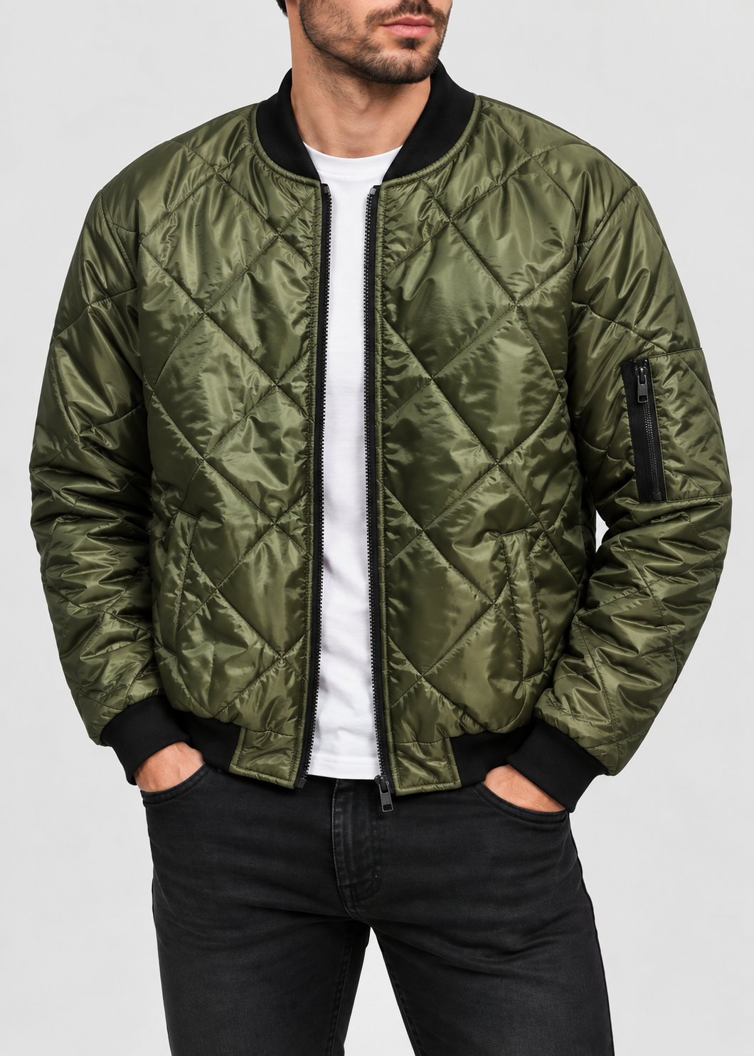 Men's Puffer Jacket | Men | Quilted | Durable Insulated Coat | Steven & Levon