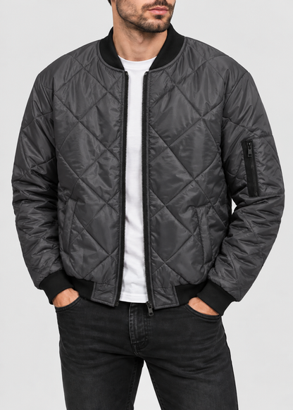Men's Puffer Jacket | Men | Quilted | Durable Insulated Coat | Steven & Levon