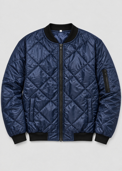 Men's Puffer Jacket | Men | Quilted | Durable Insulated Coat | Steven & Levon